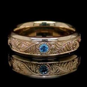 Ferngully Wedding in Blue