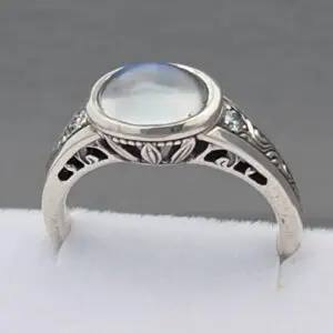 Lotus Moon Esther's Garden Ring